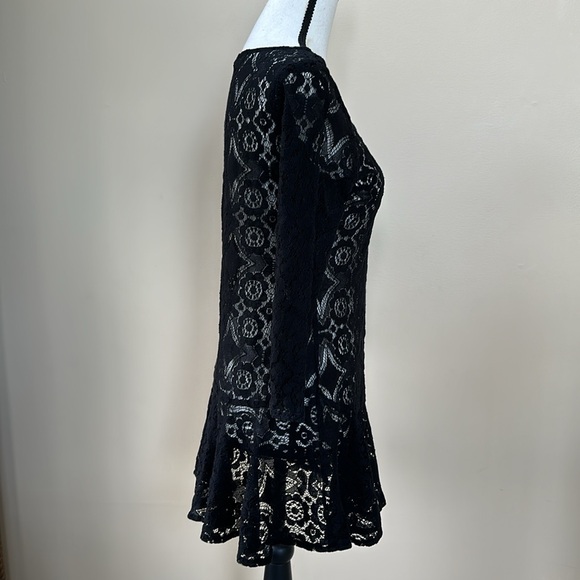 Free People Black Lace Dress - Picture 7 of 10